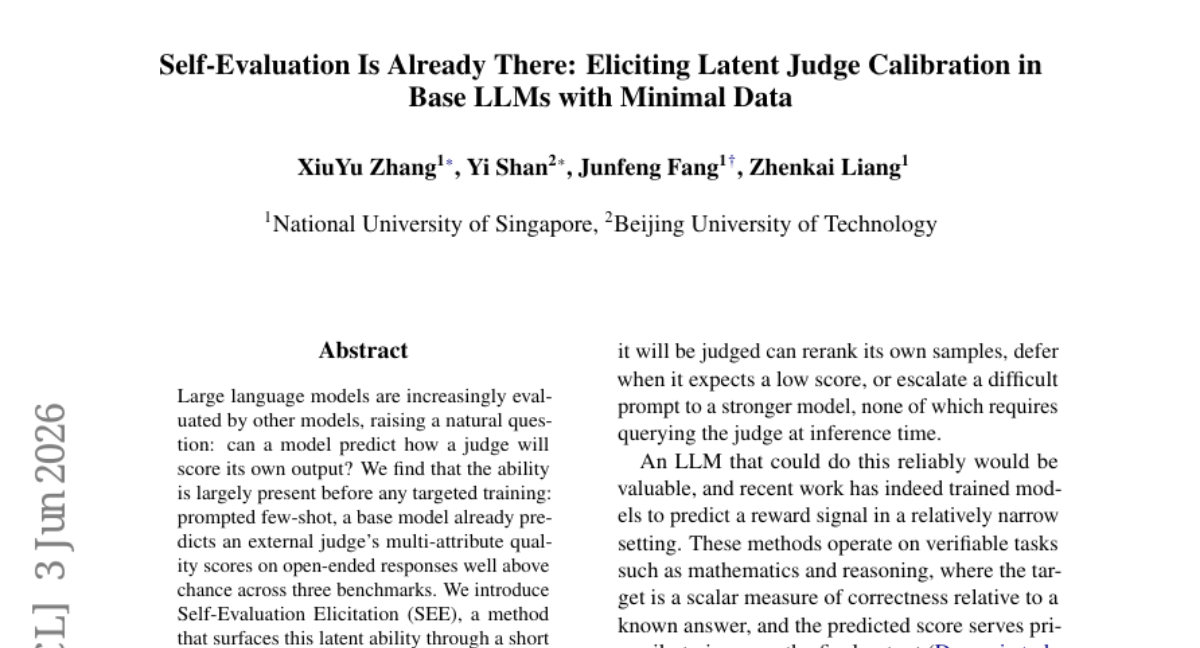 AI模型其实早就"知道"自己答得好不好,只是还没被问对问题