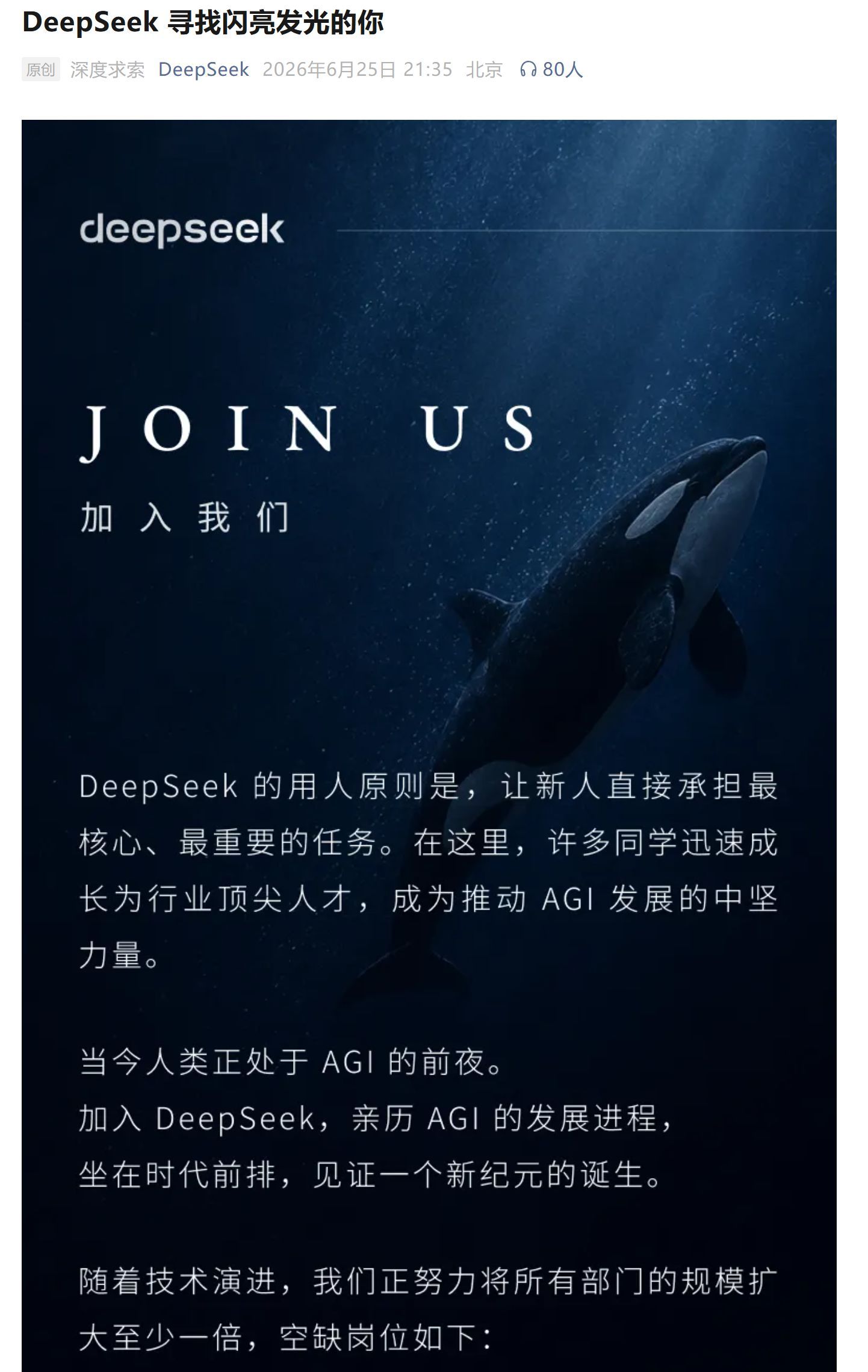 加码Harness人才布局，DeepSeek的AI发展路径由轻转重？
