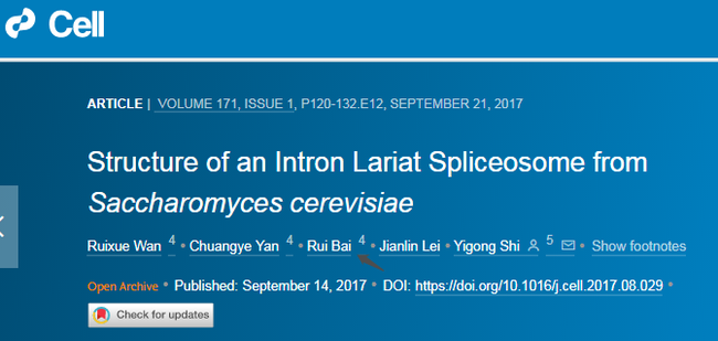 图片[11]-盘点：师从施一公的「世界最具潜力女科学家」白蕊的 8 篇 CNS - 如意-如意