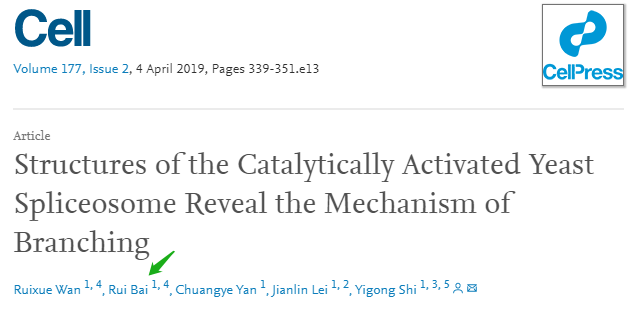 图片[16]-盘点：师从施一公的「世界最具潜力女科学家」白蕊的 8 篇 CNS - 如意-如意
