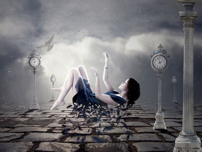 梦境中的温柔告别，与已故亲人对话，她言累了欲眠