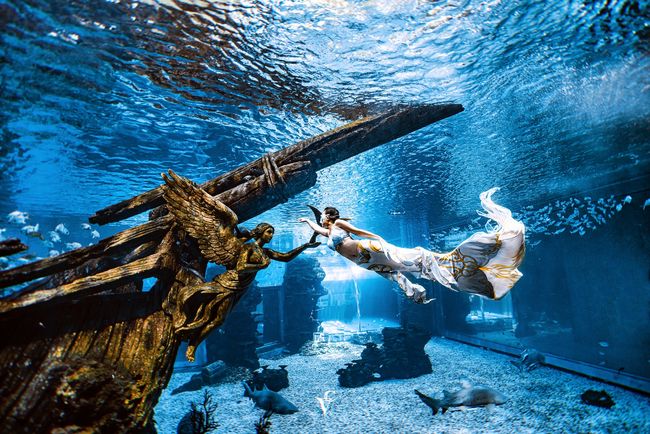 梦境深渊，解析梦见湖里有超大鱼吐水的神秘寓意