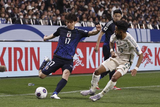 世预赛：日本轮换6名首发0