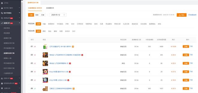 飞瓜快手——专业的快手数据分析平台，让你玩转快手直播电商