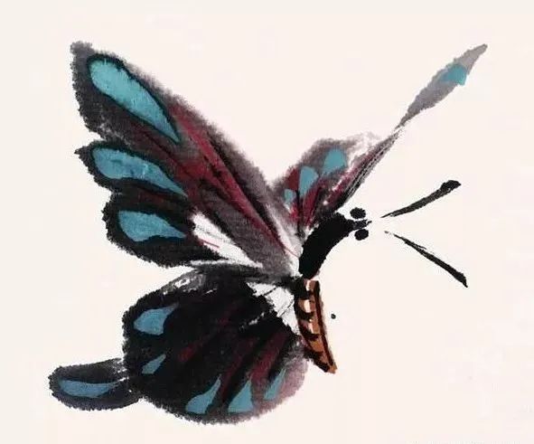 【國畫教程】幾種寫意蝴蝶的畫法，學(xué)會(huì)了拿去補(bǔ)景是一絕