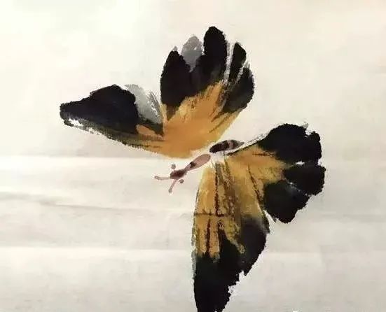 【國畫教程】幾種寫意蝴蝶的畫法，學(xué)會(huì)了拿去補(bǔ)景是一絕