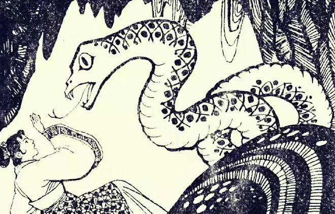 右侧静谧，梦遇黑白双蛇的寓意与解析