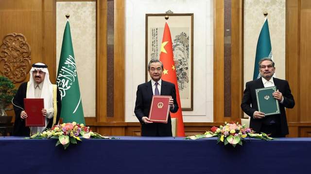 北京發(fā)出的聯(lián)合聲明,讓中東一夜變天，更打在了美國(guó)的七寸上