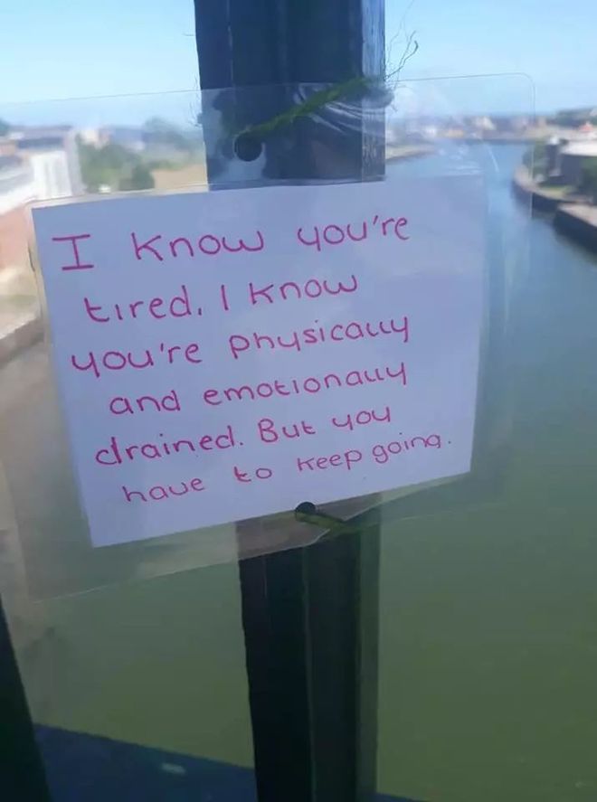 劝解轻生人的话为了劝阻轻生者，日本自杀森林挂满飞机杯插图9