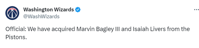 图片[6]-NBA | 奇才活塞2换4交易官宣！加里纳利巴格利互换东家 更多细节曝光-千博