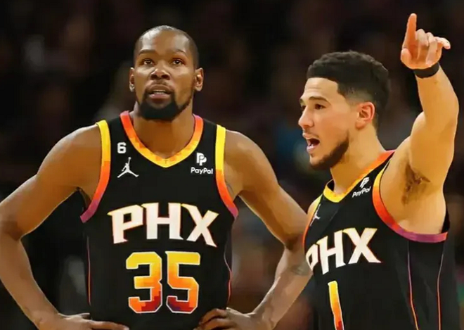 图片[6]-10胜3负！比尔43分打爆旧主，KD布克甘当绿叶，太阳又该做交易了-千博