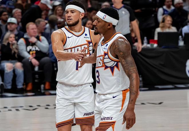 图片[7]-10胜3负！比尔43分打爆旧主，KD布克甘当绿叶，太阳又该做交易了-千博