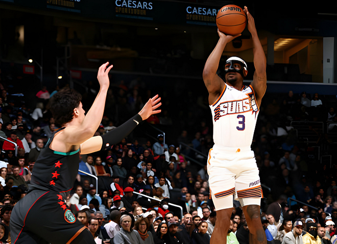 图片[4]-10胜3负！比尔43分打爆旧主，KD布克甘当绿叶，太阳又该做交易了-千博