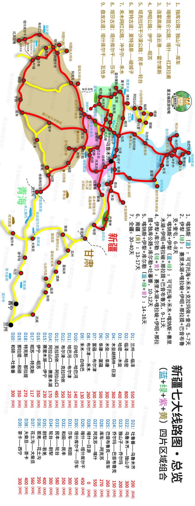 大西北旅游自驾游攻略路线_大西北旅游自驾游攻略路线图