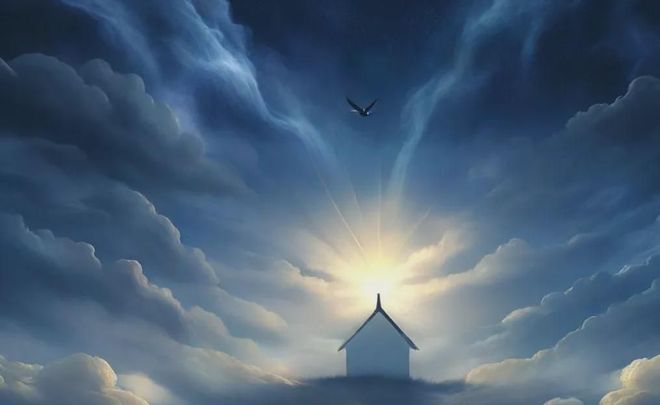 梦境解析，梦见家的牛死亡与灵魂交汇的深层含义