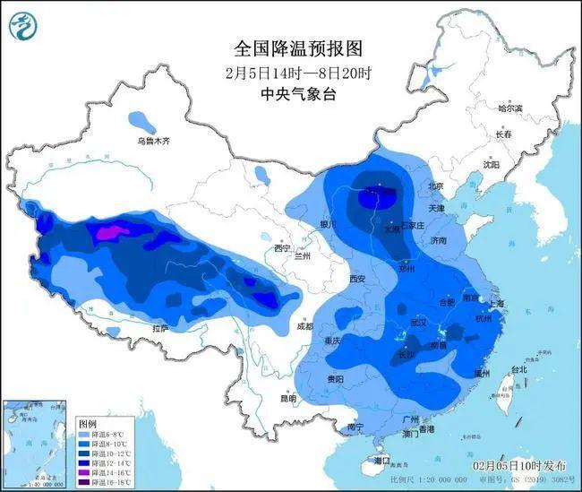 雪來(lái)了！張家口降溫超10℃！蛇年首個(gè)寒潮預(yù)警發(fā)布