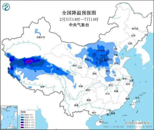 雪來(lái)了！張家口降溫超10℃！蛇年首個(gè)寒潮預(yù)警發(fā)布