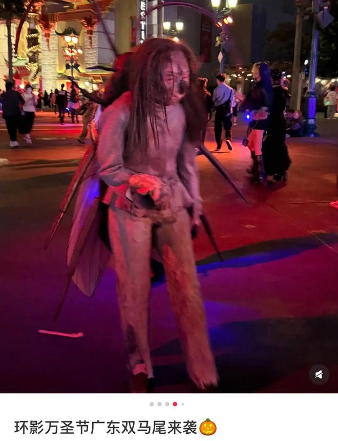 环球影城万圣节中式鬼魅来袭,员工冷脸成最意外恐怖元素