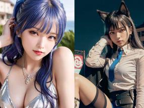 AI制造的“赛博COSER”，能取代真人地位吗？