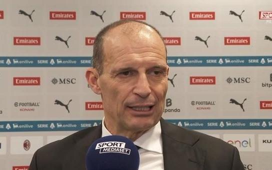 阿莱格里：幸亏今天的教训是在1-1之后得到的，而不是1-2输球