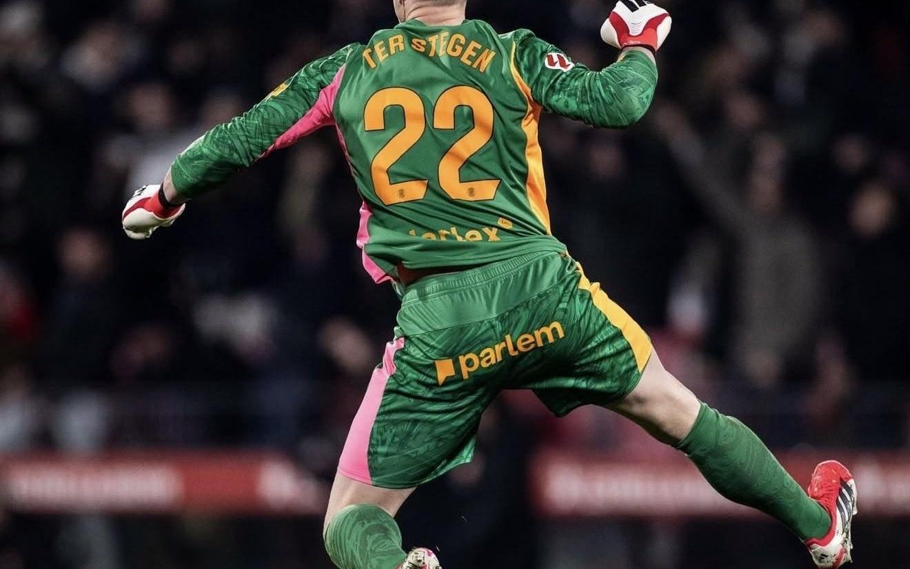 記者：特爾施特根肌肉受傷或缺席兩個月，也有可能重返巴薩