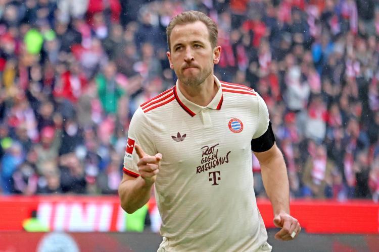 凯恩拜仁8次帽子戏法，五大联赛其他球员4次。