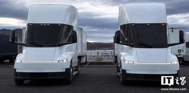 特斯拉Semi电动卡车售价曝光:标准续航版25万美元