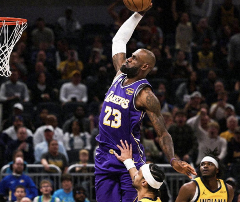 东契奇狂轰43分！湖人137-130险胜步行者，里夫斯25+8+2，詹姆斯成最强辅助