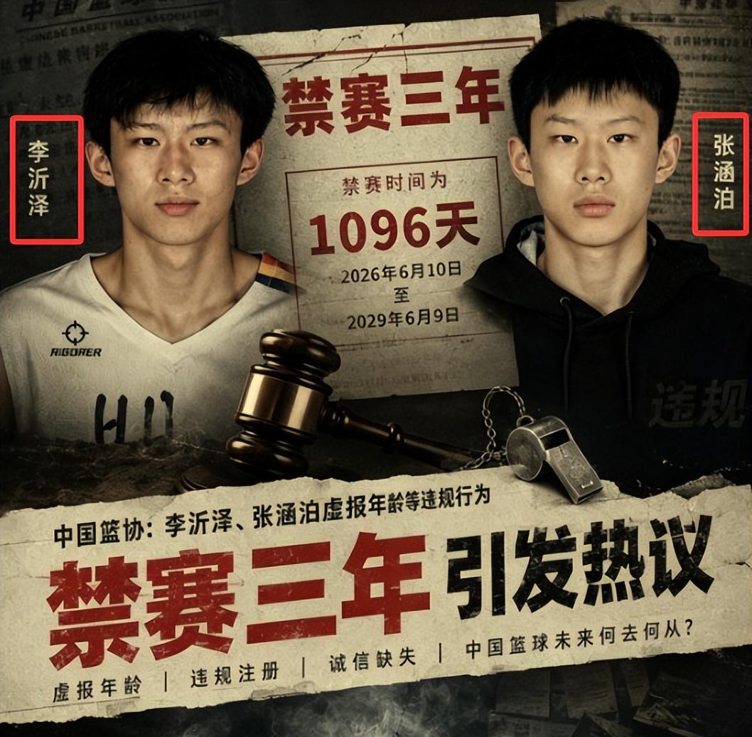 篮协罚单引争议：年龄造假与球场暴力谁更该重罚？深度解析双案差异